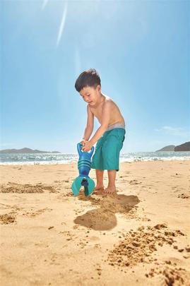 Hračky na písek - Naběrač písku modrý