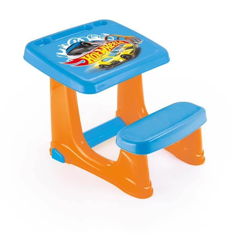 Dětský stolek s lavicí Hot Wheels