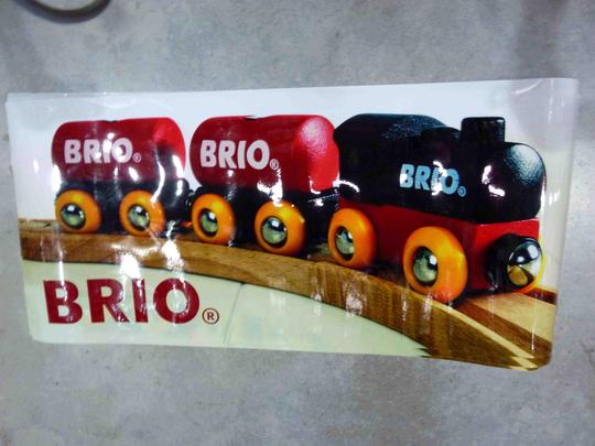 Obrázek do světelného banneru vláček BRIO