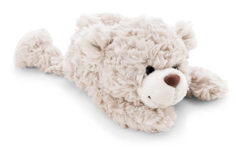 Plyšová hračka Medvídek Finni 20 cm – ležící, NICI GREEN