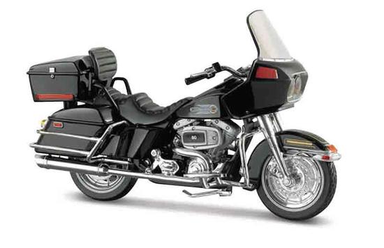 Maisto - HD - Motocykl, 1988 FLT Tour Glide, 1:18