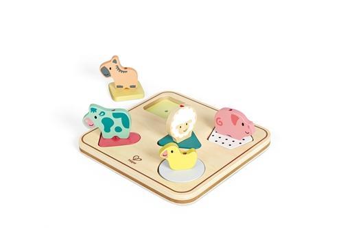 Puzzle se zvuky na desce - Zvířátka