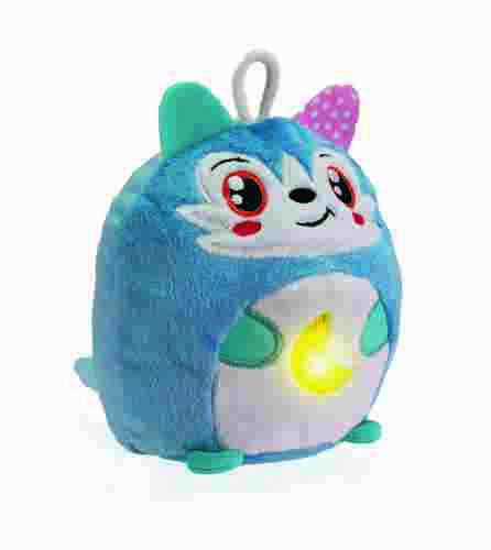 Clemmy baby - Interaktivní plyšový vlk s nočním světlem a zvuky