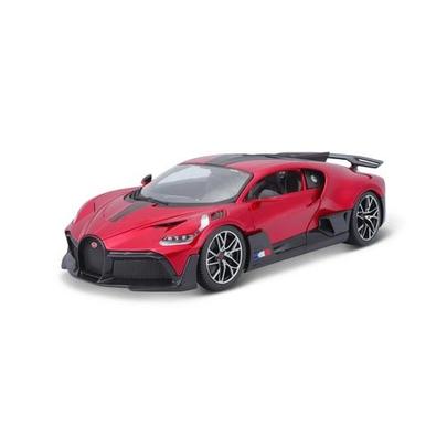 Bburago - Auta HOBBY, Bugatti Divo, červená metalíza, 1:18