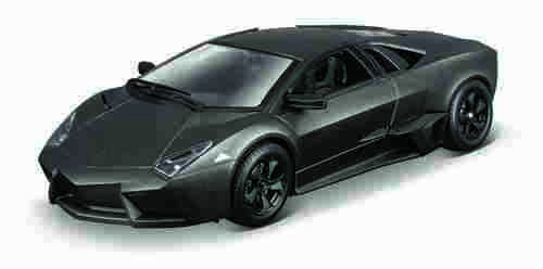 Bburago - Auta HOBBY, Lamborghini Reventón, šedá metalíza, 1:24