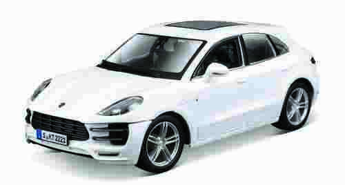 Bburago - Auta HOBBY, Porsche Macan, bílá, 1:24