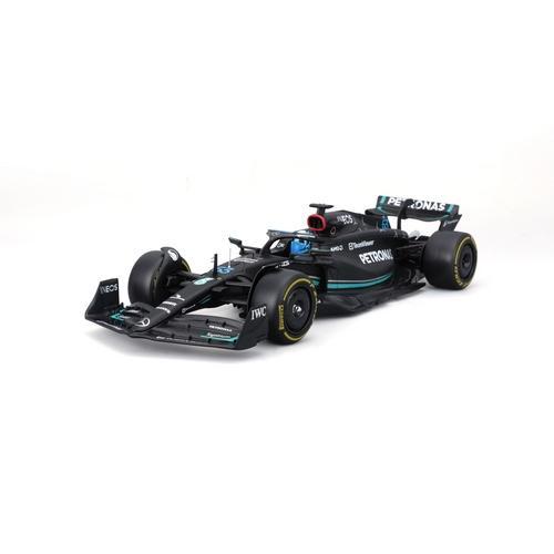 Bburago - RACE Formule F1, Team Mercedes-AMG Petronas W14 (2023), #63 George Russell, 1:24