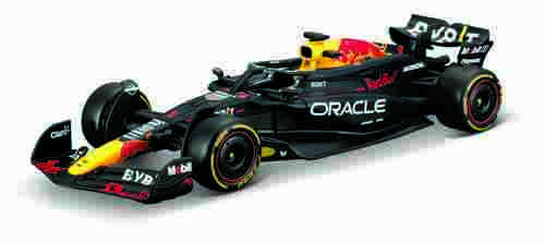Bburago - RACE Formule F1, Team Oracle Red Bull Racing RB20 (2024), #1 Max Verstappen, 1:43
