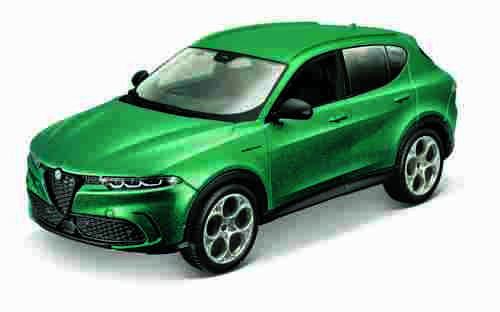Bburago - Auta HOBBY, Alfa Romeo Tonale, zelená metalíza, 1:24