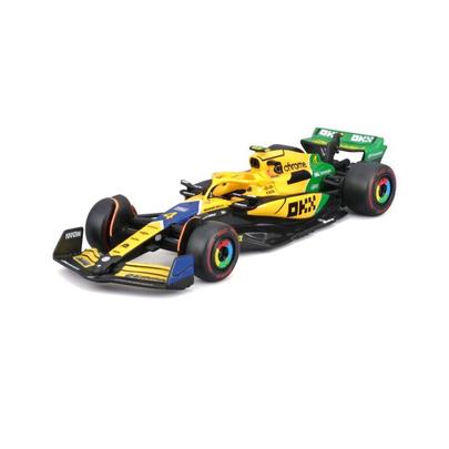 Bburago - RACE Formule F1, Team McLaren MCL38 (2024) Senna Edition, #4 Lando Norris, 1:43