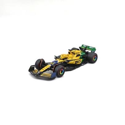 Bburago - RACE Formule F1, Team McLaren MCL38 (2024) Senna Edition, #81 Oscar Piastri, 1:43