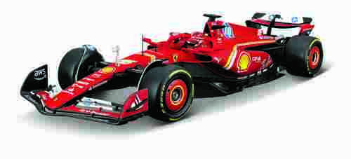 Bburago - RACING MODEL KIT, Formule Ferrari SF24 (2024), #16 Charles Leclerc, 1:24