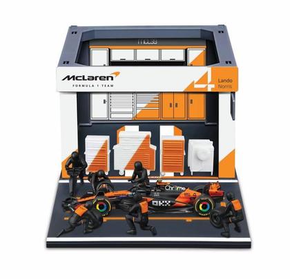 Bburago - Formula Racing F1 Pit Pass set - McLaren Team MCL39 (2025), #4 Lando Norris, 1:43