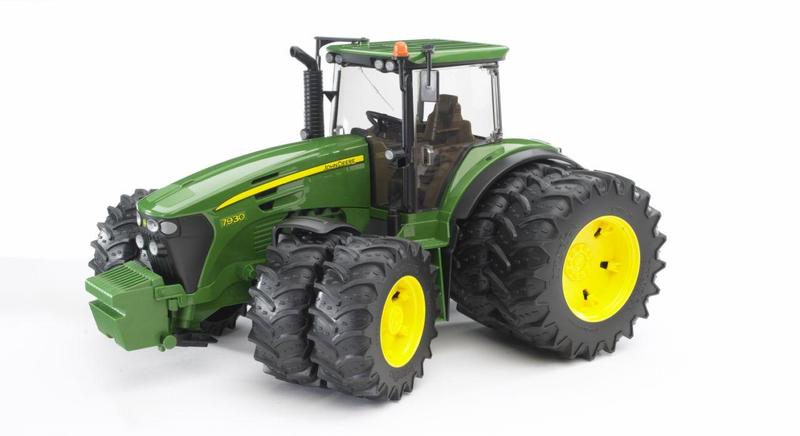 Farmer - traktor John Deere 9730 s dvojitými koly 1:16 